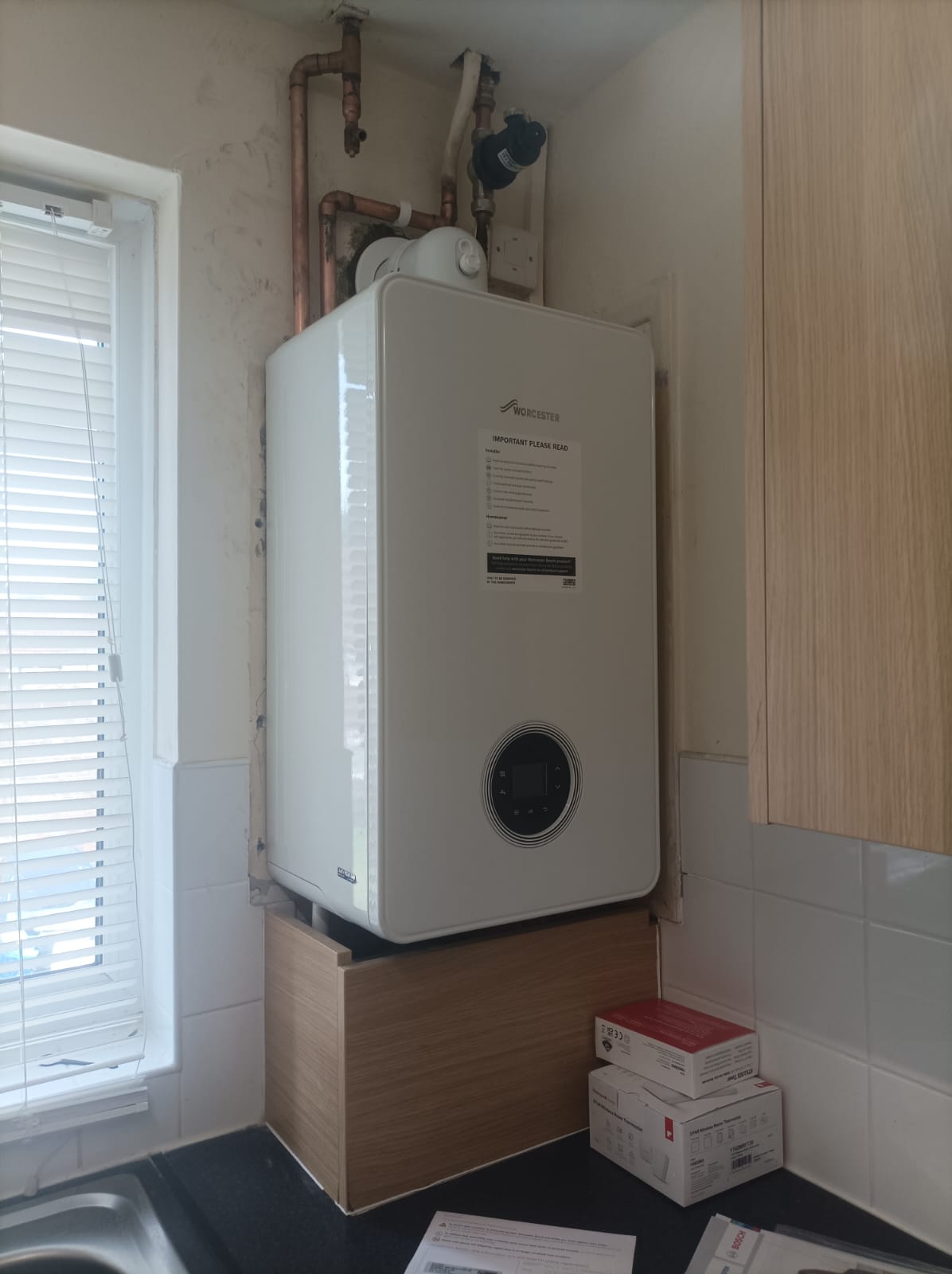 Boiler installation service in Yateley for home heating
